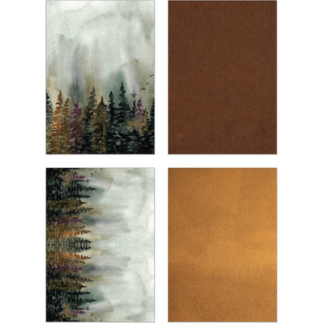 Add a special touch to your cards and paper crafts with our exclusive 6"x8.5" cardstock pads! This stunning best-seller is perfect for both masculine and feminine designs, featuring everything from flowers and forest scenes to feathers and pine trees. With 24 double-sided sheets showcasing 24 coordinating patterns, it’s ideal for any creative project. Printed on smooth satin finish 65# cover cardstock for a luxurious feel, and acid and lignin-free for lasting quality. Made with love in the USA!