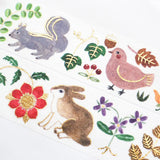 Cozyca Products - Aiko Fukawa Washi Tape - KUSAMURA Tape

Washi tape by illustrator Aiko Fukawa. The botanical pattern with flowers and animals is a stylish and cute design. Accented with glittering gold foil. It is also recommended for notebook deco

20mm wide x 5m long