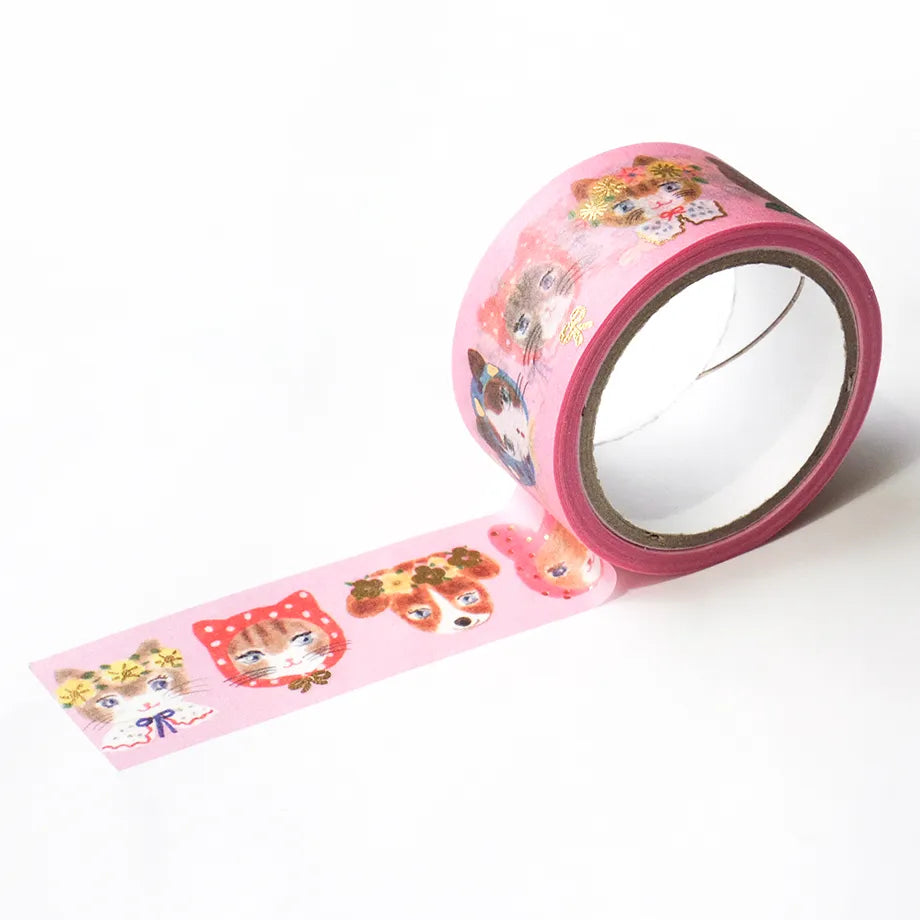 Cozyca Products - Aiko Fukawa Washi Tape - niko niko

Masking tape by illustrator Aiko Fukawa. A cute design with a line of smiling and smiling fashion. Every time I use it, it's so cute that I can't help but smile! Accented with glittering gold foil.

20mm wide x 5m long