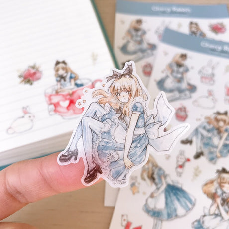 Cherry Rabbit Alice & Rabbit Sticker Sheet