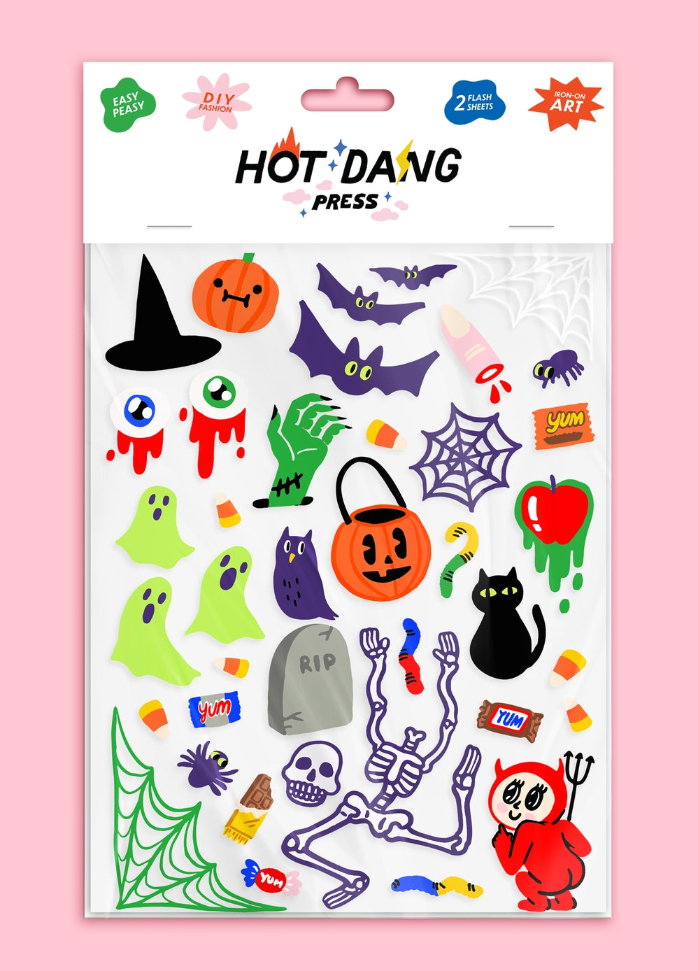 Iron-on Transfer Sheets - All Hallows Sheet Set