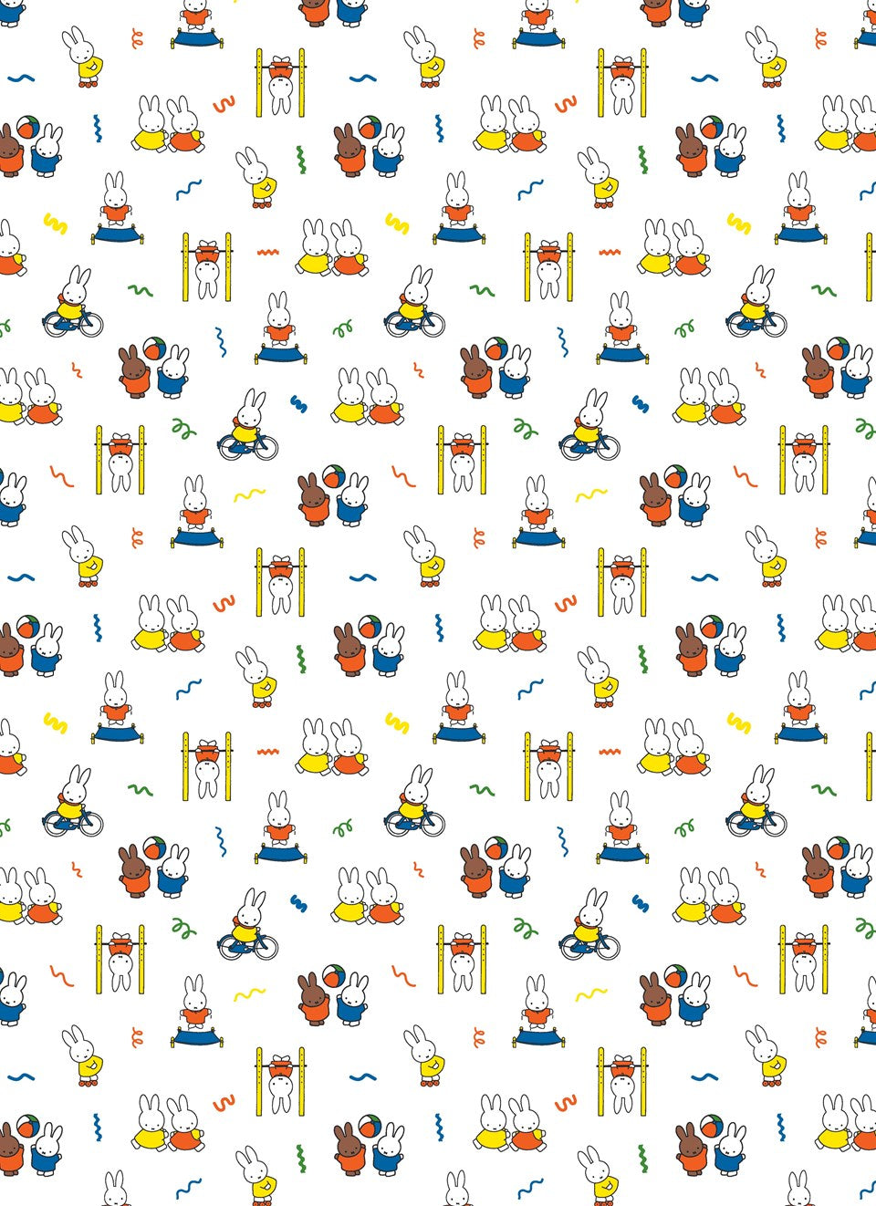 Fall in love with Miffy in this magnificent wrapping paper book!

Miffy: All Wrapped Up includes 20 gorgeous gift wrapping sheets (measuring 27.3 in x 19.84 in) and a sheet of gift-label stickers – so you’ll always have the perfect paper on hand to wrap your thoughtful gifts.

Timeless appeal: Miffy's simple, minimalist design and gentle stories have captivated generations of children - and 2025 marked 70 years of Miffy!
Global recognition: Miffy is a beloved character in over 50 countries and with more tha