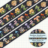Allison Stoiser Art - Rainbow Mushroom Washi Tape