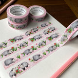 Allison Stoiser Art Opossums and Tulips Washi Tapes