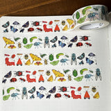 Rainbow Insects Pride Washi Tape