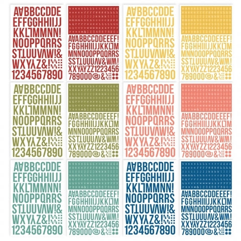 Bolds Alpha Sticker Book