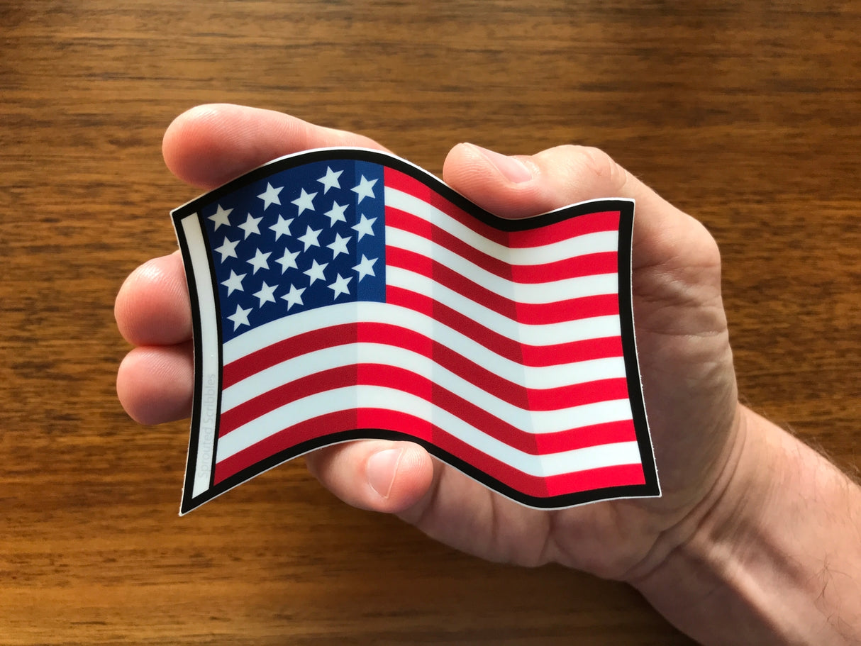 American Flag Freedom Sticker
