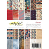 Give your cards and paper crafts a patriotic flair with our exclusive 6" x 8.5" cardstock pad! Featuring vintage red, white, and blue designs, this Americana-themed pad is perfect for adding a classic touch all year long. It includes 24 double-sided sheets with coordinating patterns, printed on smooth satin finish 65# cover cardstock for a rich, luxurious feel. Acid- and lignin-free for lasting quality, and made with love in the USA!