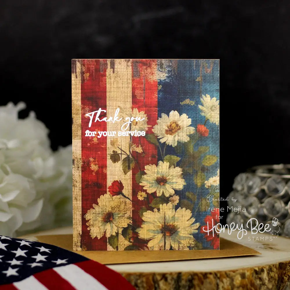 Give your cards and paper crafts a patriotic flair with our exclusive 6" x 8.5" cardstock pad! Featuring vintage red, white, and blue designs, this Americana-themed pad is perfect for adding a classic touch all year long. It includes 24 double-sided sheets with coordinating patterns, printed on smooth satin finish 65# cover cardstock for a rich, luxurious feel. Acid- and lignin-free for lasting quality, and made with love in the USA!