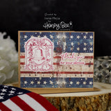 Give your cards and paper crafts a patriotic flair with our exclusive 6" x 8.5" cardstock pad! Featuring vintage red, white, and blue designs, this Americana-themed pad is perfect for adding a classic touch all year long. It includes 24 double-sided sheets with coordinating patterns, printed on smooth satin finish 65# cover cardstock for a rich, luxurious feel. Acid- and lignin-free for lasting quality, and made with love in the USA!