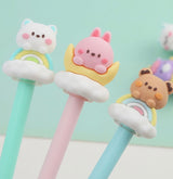 Angel Animals Gel Pen 0.5mm Black Ink