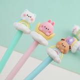 Angel Animals Gel Pen 0.5mm Black Ink