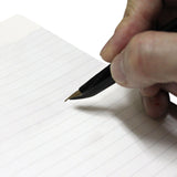 High-quality notebooks are ideal for jotting ideas, taking notes, sketching, making lists, and more. They are perfect for use at home or the office.&nbsp;

It contains white, ruled, acid-free paper.
Comes in a variety of colors, including white, ivory, sky blue, red, aqua blue, green, charcoal, mustard yellow, and navy.
The cover is made from thick, brightly colored specialty paper.&nbsp;
Sturdy thread binding allows the notebook to lay flat, making writing a breeze.&nbsp;
The exterior features a classical 