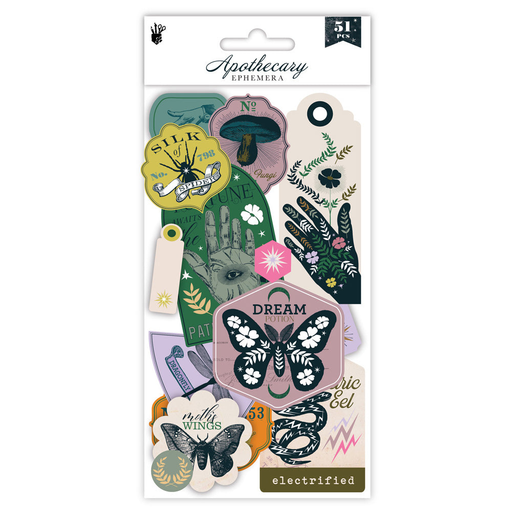 Fancy Pants Designs Apothecary Tag Ephemera