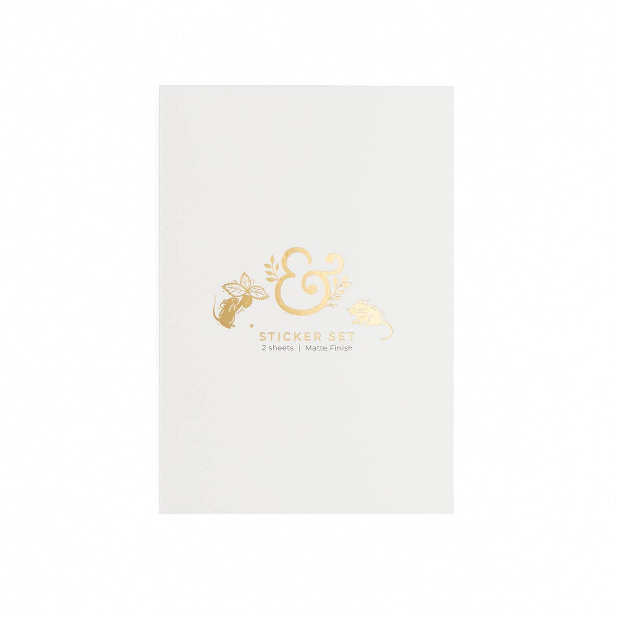 Archer and Olive Stickers: Field Mouse