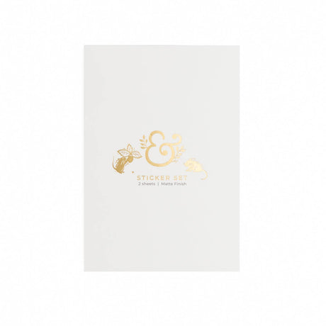 Archer and Olive Stickers: Field Mouse