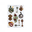 Archer and Olive - Coiled Key Sticker Set