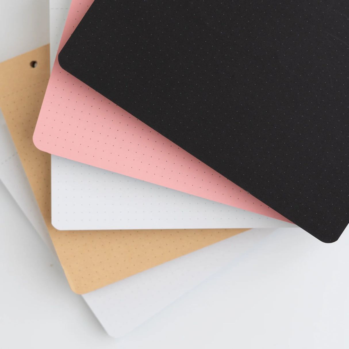 Getting to the end of your notepad?&nbsp;Our notepads are designed to be&nbsp;refillable, meaning you can pick up your favorite&nbsp;Notepad Refill&nbsp;without needing to purchase a whole new set. Crafted with our signature thick dot-grid paper, our notepads are perfect for journaling, planning, note-taking, and creative projects.

Available Colors:

White&nbsp;– the classic pick for everyday use
Black&nbsp;– bold and dramatic for creative contrast
Kraft&nbsp;– natural tones for a rustic feel
Pastel&nbsp;–