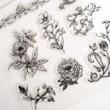 Archer and Olive Antique Floral Stamp Set