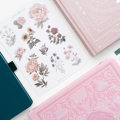 Archer and Olive Antique Floral Sticker Set