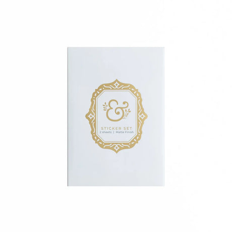 Perfect to add decorative touches to your planners and bullet journals, our high-quality stickers of hand illustrated designs are printed on deluxe matte paper. Each sticker set includes 2 sheets.

Stickers can be super helpful when setting up your monthly or daily bullet journal pages. Use these cute stickers to decorate the pages of your bullet journal, scrapbook, or planner! Plus, our uncoated matte paper stickers are easy to write on with felt tip pens without any smudging. 