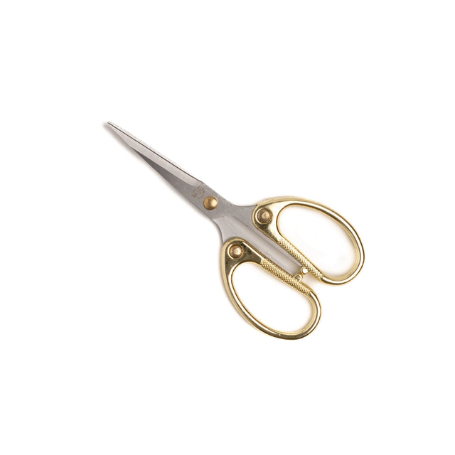 Archer and Olive Gold-Handled Stationery Scissors

Introducing our Gold-Handled Stationery Scissors, a perfect blend of elegance and functionality. With their stunning gold-colored handles and sharp stainless steel blades, these scissors offer precise cuts and a comfortable grip. Whether you're crafting, trimming paper, or tackling creative projects, these scissors deliver exceptional performance every time.

Designed for durability and comfort, they provide a balance of maneuverability and control. Make a 