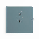 Archer and Olive Lamp Post 8X8 Dot Grid Notebook