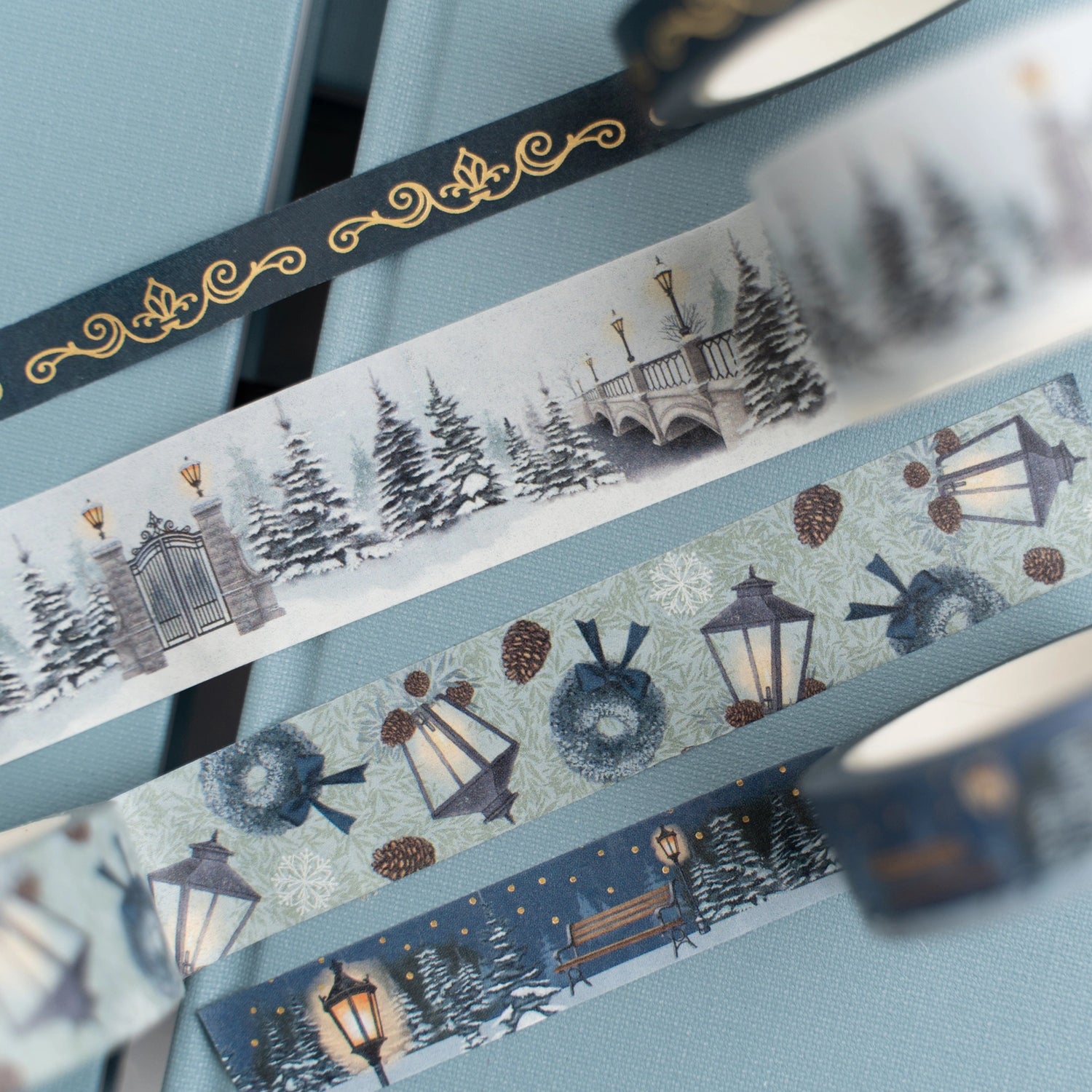 Archer and Olive Lamp Post Washi Tape Set