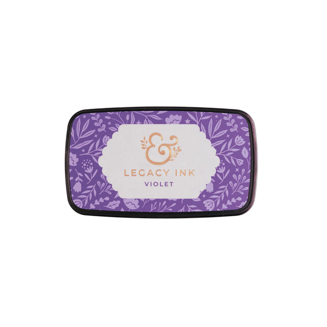 Rich, bold, and enchanting. The Legacy Violet Ink Pad offers a deep purple pigment that brings a touch of magic and drama to your creative projects. Made with the same archival-quality, waterproof pigment as our classic black — just with a vibrant twist.

Size: 2.17" x 3.74" x 0.87"

Waterproof, fade-proof, and fast-drying

Archival, acid-free, and non-toxic

Bold violet pigment

Perfect for journals, letters, and creative stamping