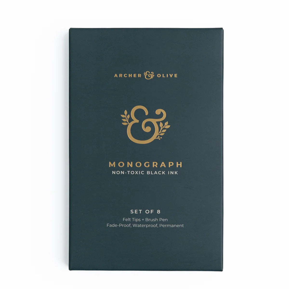 Create everything from intricate details to expressive lettering, with the Monograph Studio Set of 8 from Archer & Olive.

This versatile collection includes a full range of fineliner tips plus a flexible brush pen, giving artists and journalers the perfect tools for sketching, outlining, lettering, and illustration.

The Monograph Studio Set includes:

003 (0.15mm) – ultra-fine detail work
005 (0.2mm) – delicate illustration lines
01 (0.25mm) – precise writing or linework
03 (0.35mm) – clean, everyday writ