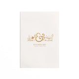 Perfect to add decorative touches to your planners and bullet journals, our high-quality stickers of hand illustrated designs are printed on deluxe matte paper. Each sticker set includes 2 sheets. Stickers can be super helpful when setting up your monthly or daily bullet journal pages. Use these cute stickers to decorate the pages of your bullet journal, scrapbook, or planner! Plus, our uncoated in matte paper stickers are easy to write on with felt tip pens without any smudging. 