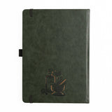 The Apothecary Shelf Notebook invites you into an enchanted workshop filled with mysterious bottles, magical herbs, curious mushrooms, and hidden woodland treasures.