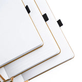 Step into a storybook world with the Dragon Spire Notebook—a bold, enchanting design made for dreamers, writers, and journal lovers who want their pages to feel like an adventure. Cover is vegan leather.