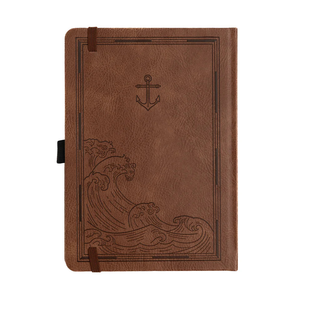 A classic notebook designed to inspire exploration, creativity, and storytelling. The Treasure Map Notebook features a timeless vegan leather cover design and Archer &amp; Olive’s signature ultra-thick paper—perfect for journaling, planning, sketching, and everyday writing.