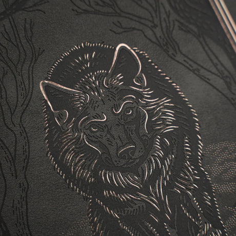 Step quietly into the moonlit forest with the Wolf in the Night Notebook, where every page invites you to embrace your intuition and let your creativity roam free.