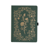 Archer and Olive A5 Antique Floral: Dot Grid Notebook