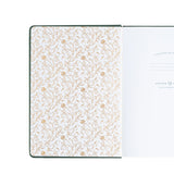 Archer and Olive A5 Antique Floral: Dot Grid Notebook