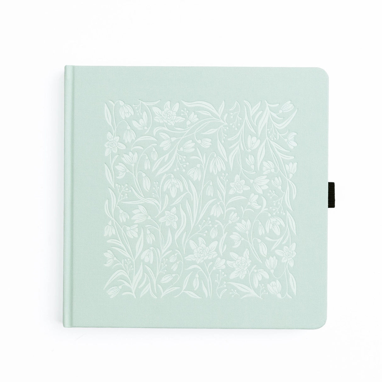 Archer and Olive Snowdrops 8X8 Dot Grid Notebook