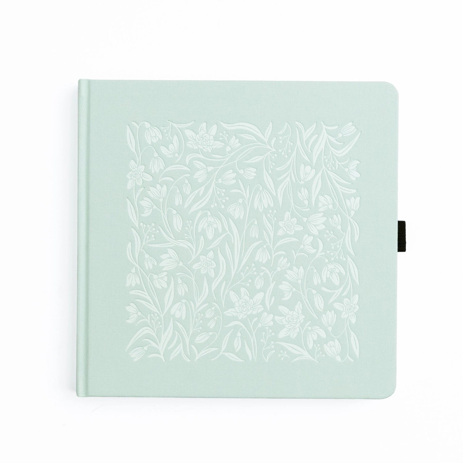 Archer and Olive Snowdrops 8X8 Dot Grid Notebook