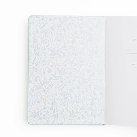 Archer and Olive Snowdrops TN Dot Grid Notebook