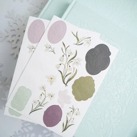 Archer and Olive Snowdrops Sticker Set