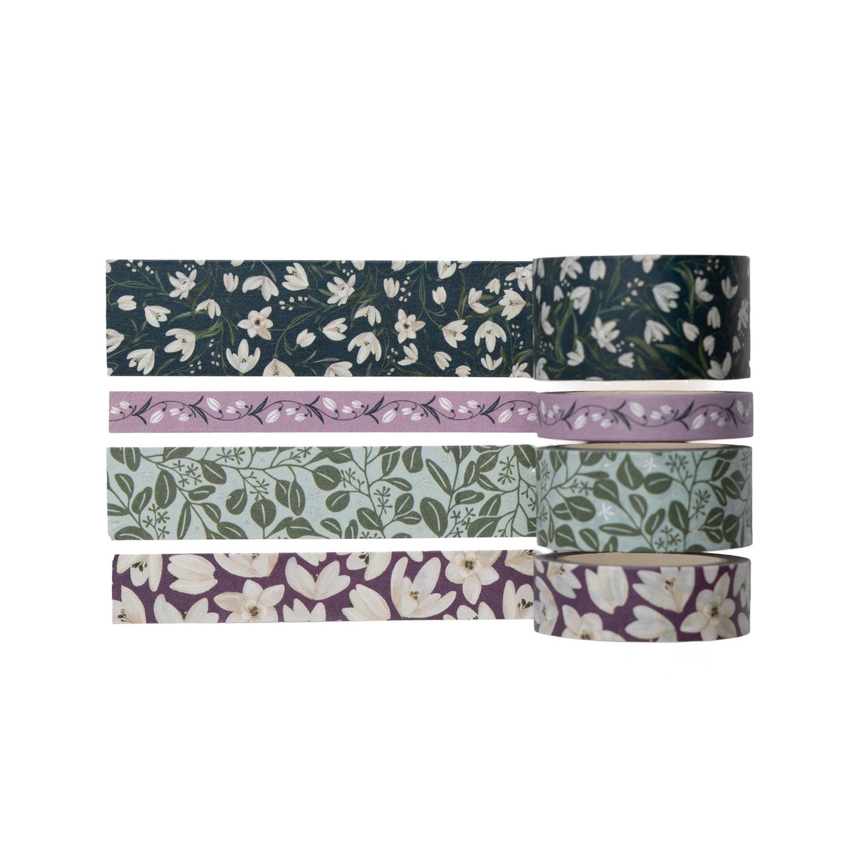 Archer and Olive Snowdrops Washi Tape Set
