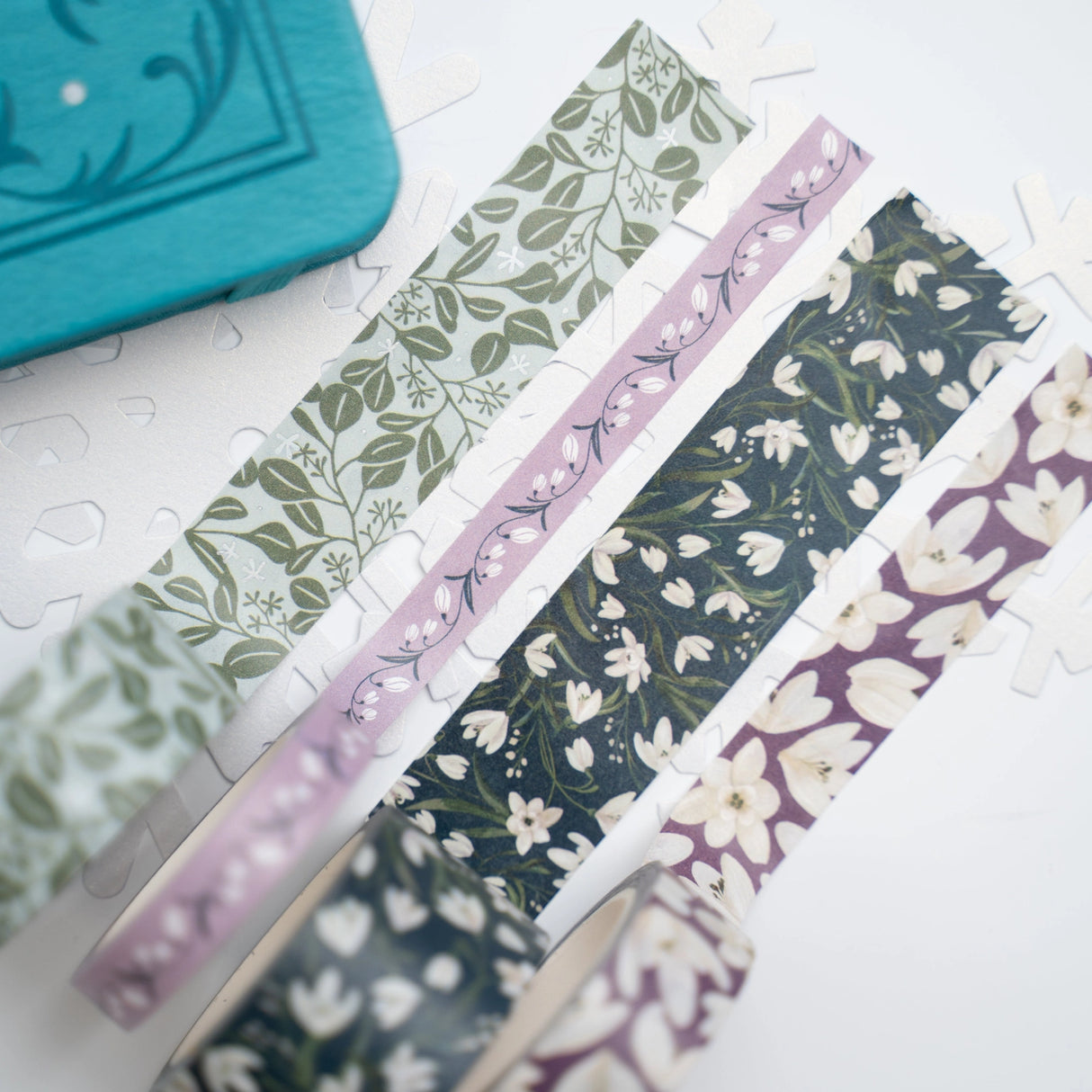 Archer and Olive Snowdrops Washi Tape Set
