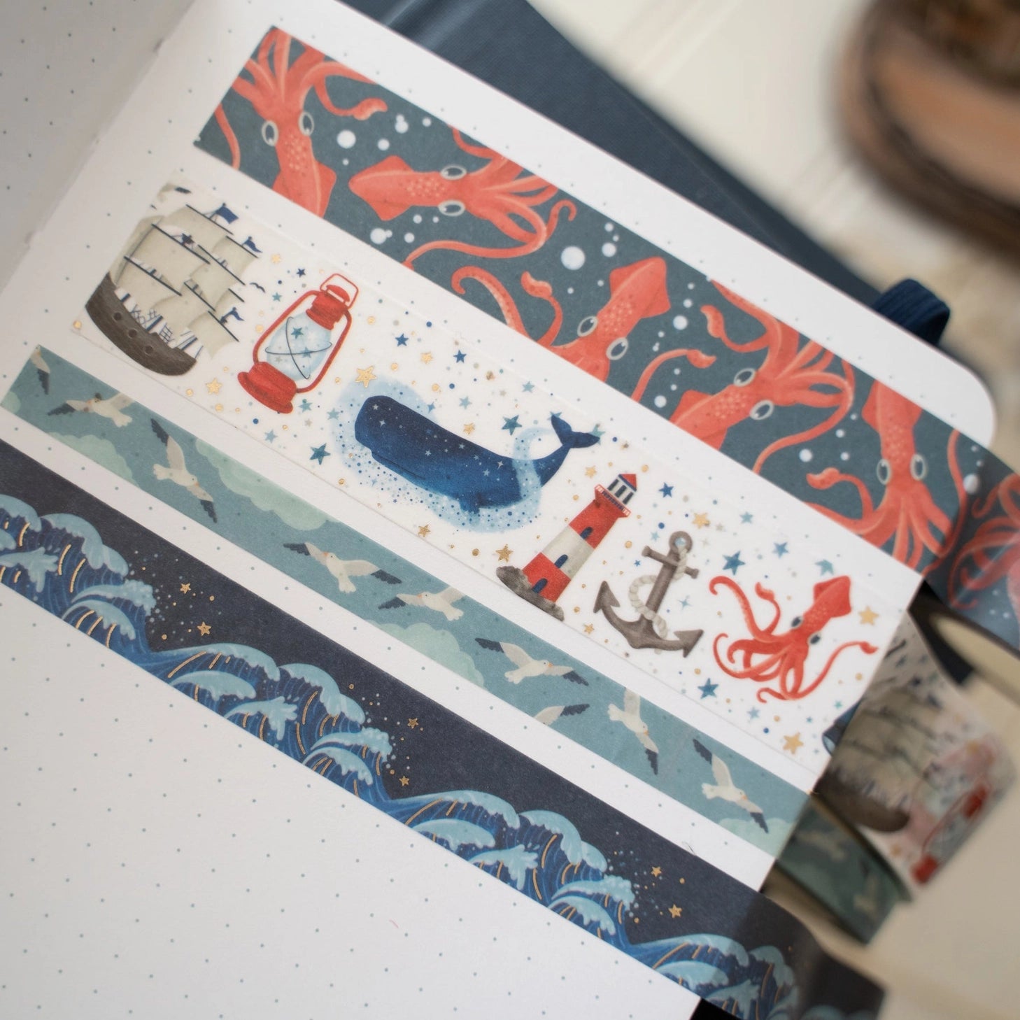 Washi Tape is the perfect stationery supply to use for journaling, gift wrapping, crafting or any decorative purpose you wish to enhance with an enchanting rustic elegance.

✨ Features You’ll Love

High-quality matte finish for smooth application and easy repositioning
Ideal for planners, journals, scrapbooks, or mixed-media projects
Durable yet easy-to-tear for everyday creative use
Adds warm details to your pages