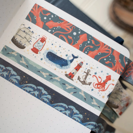 Washi Tape is the perfect stationery supply to use for journaling, gift wrapping, crafting or any decorative purpose you wish to enhance with an enchanting rustic elegance.

✨ Features You’ll Love

High-quality matte finish for smooth application and easy repositioning
Ideal for planners, journals, scrapbooks, or mixed-media projects
Durable yet easy-to-tear for everyday creative use
Adds warm details to your pages