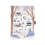 Archer and Olive Winter Village A5 Dot Grid Notebook