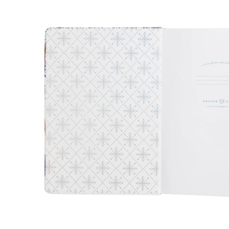 Archer and Olive Winter Village 8X8 Dot Grid Notebook