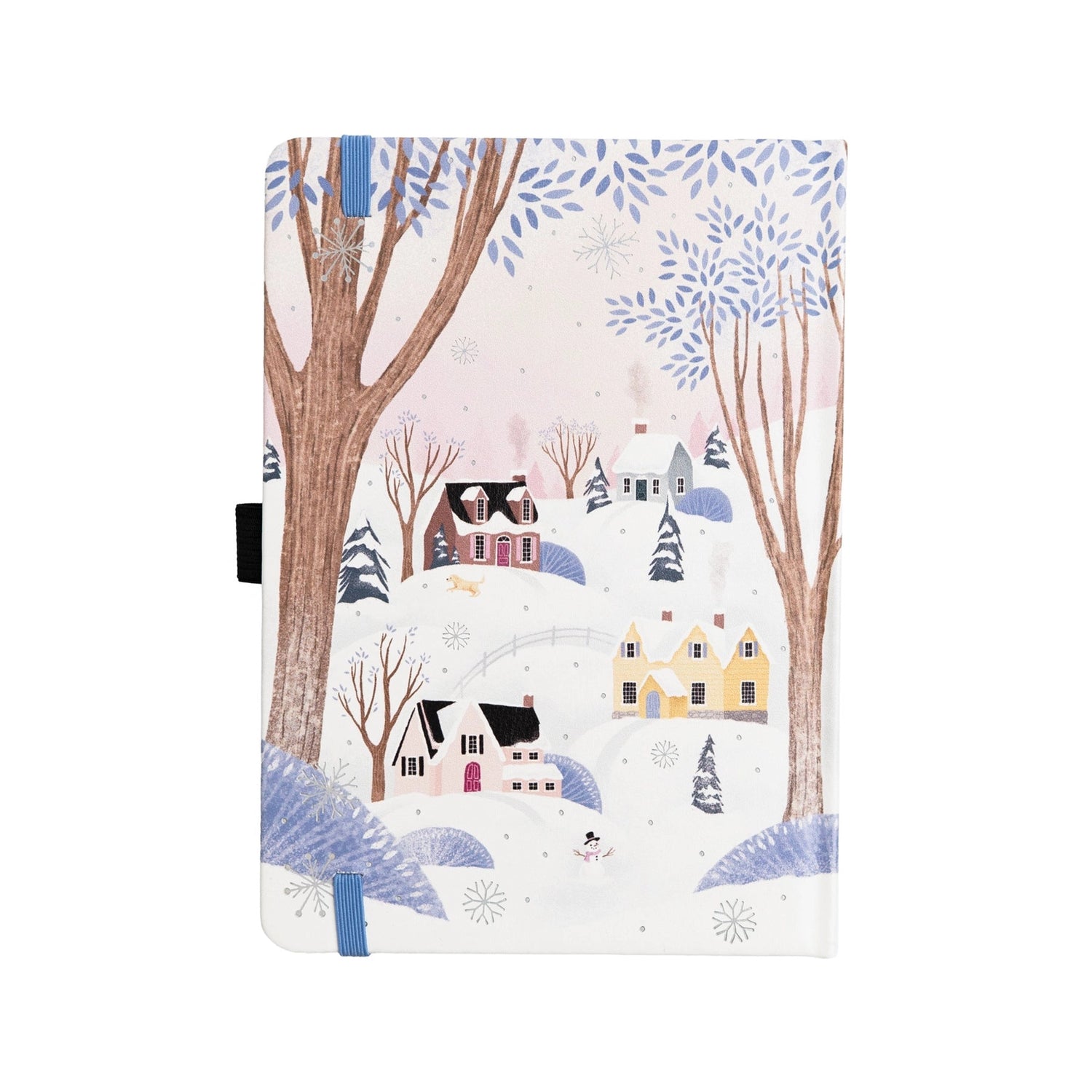 Archer and Olive Winter Village 8X8 Dot Grid Notebook