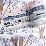 Archer and Olive Winter Village Washi Tape Set