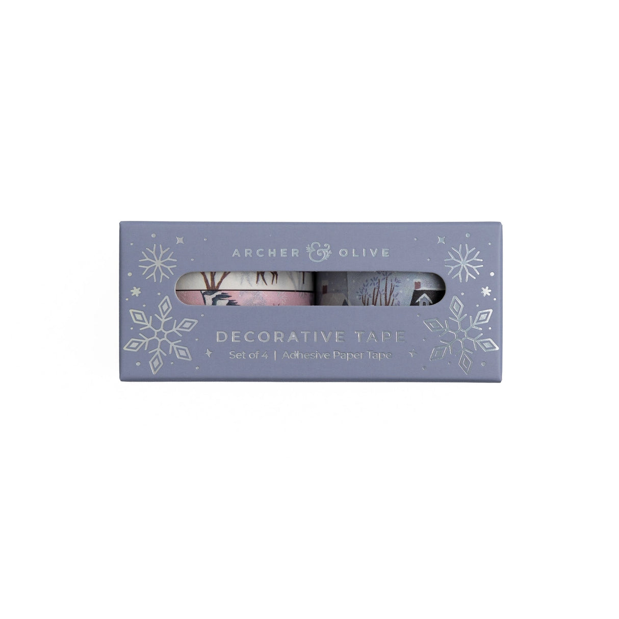 Archer and Olive Winter Village Washi Tape Set